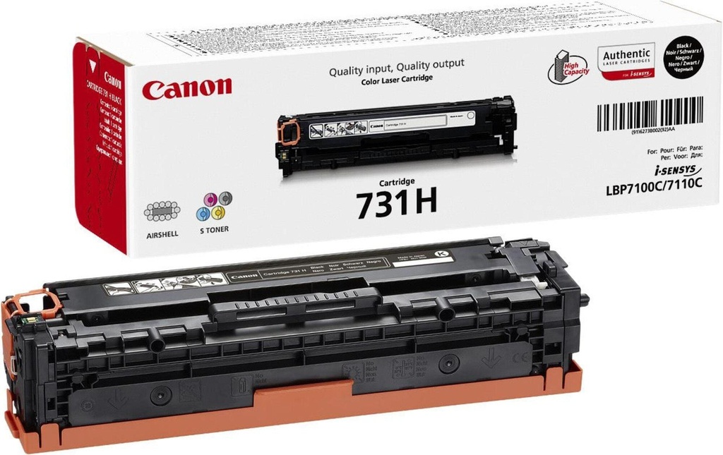 CANON Canon toner 731 black HY
