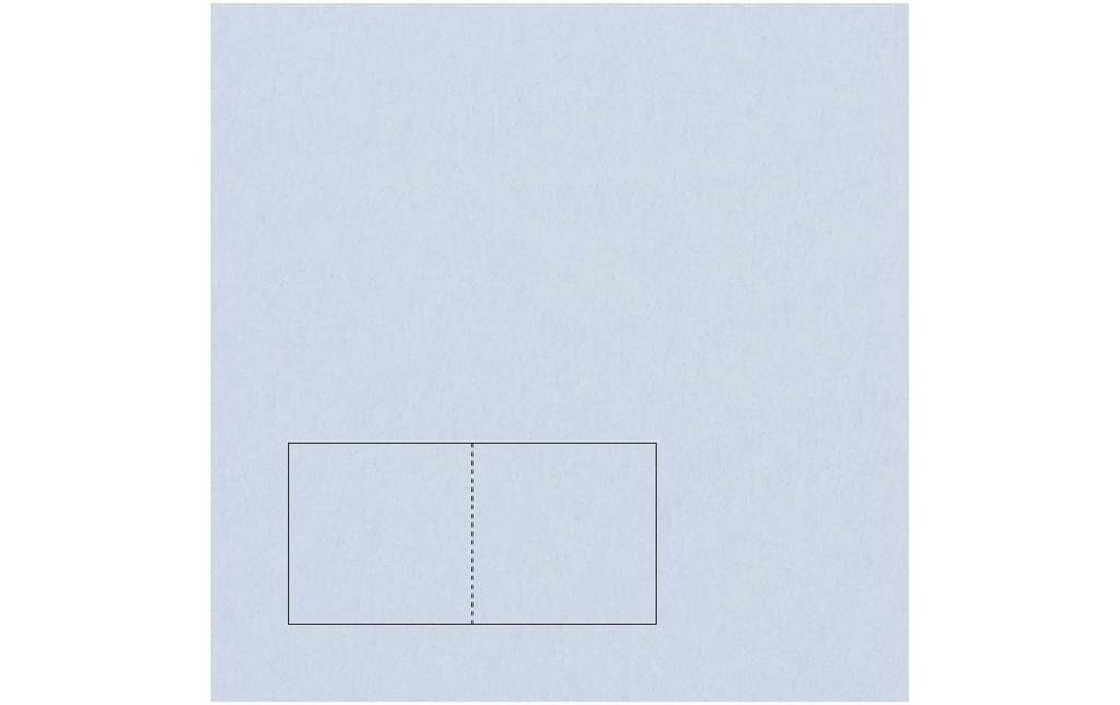 Rico Design Carte Paper Poetry Essentials Bleu clair