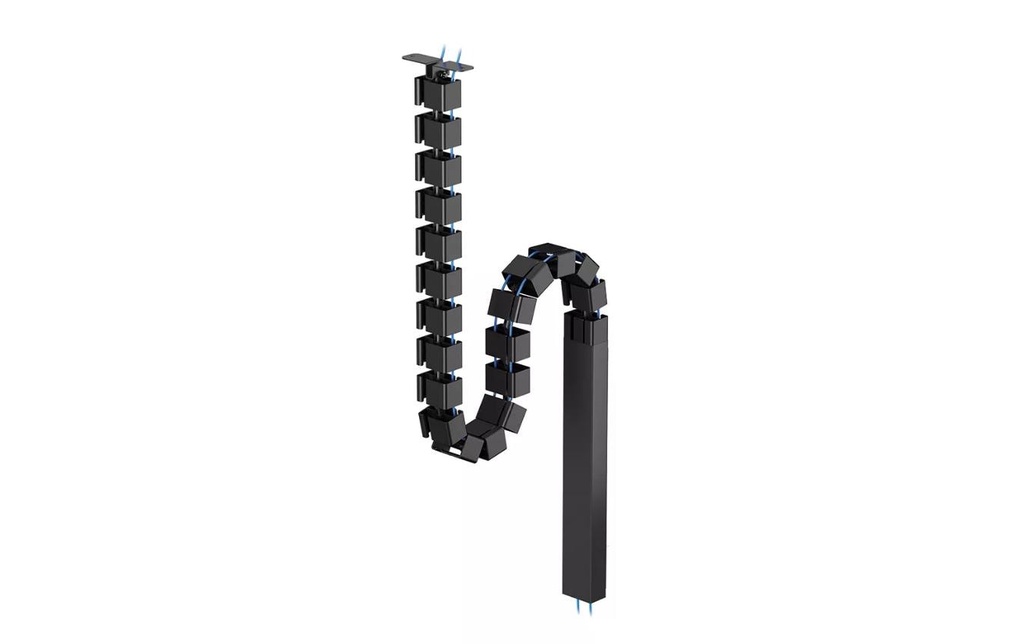 NEOMOUNTS Dos de câble ADS06-133BL 1.287 m x 99 mm Noir