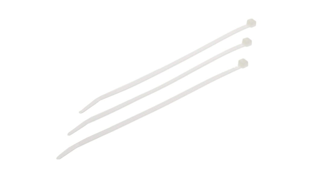 VR-Technics Serre-câble Transparent 200 mm x 4.8 mm