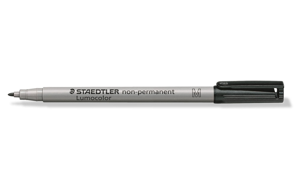 Staedtler Stylo à feuilles Lumocolor 315 M Noir, soluble dans l'eau, 10 pièces