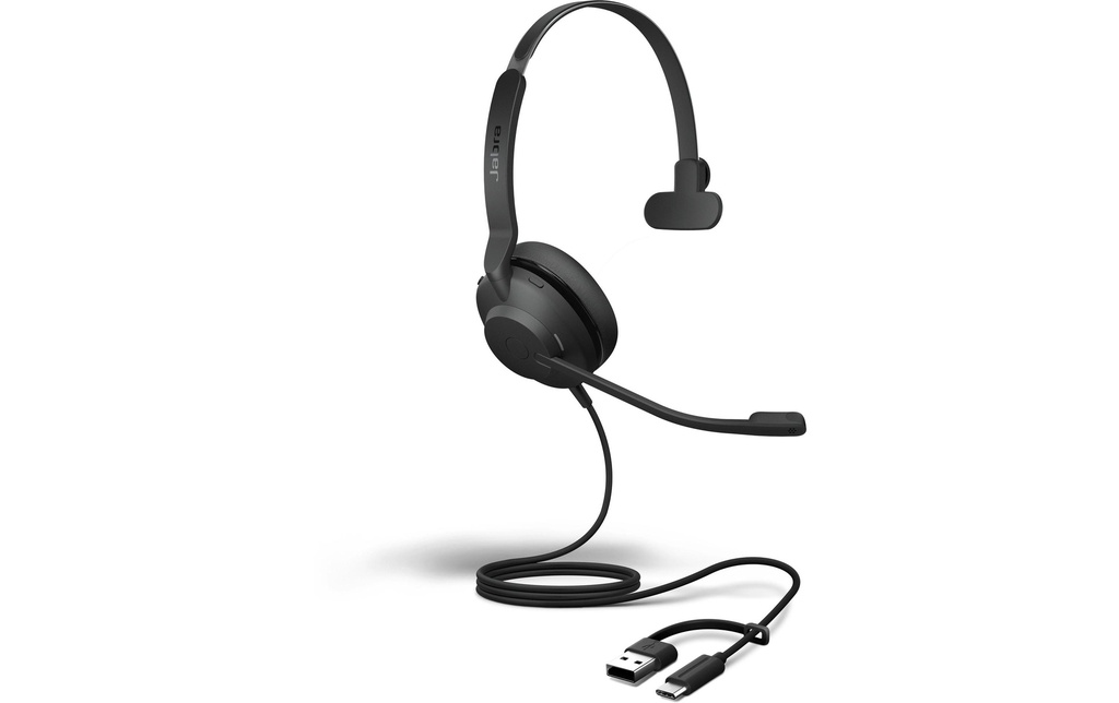 Jabra Casque avec micro Evolve2 30 SE Mono UC USB C/A