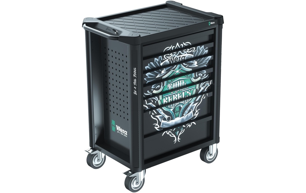 Wera Servante d’atelier 9700 Tool Rebel 1, 78 pièces