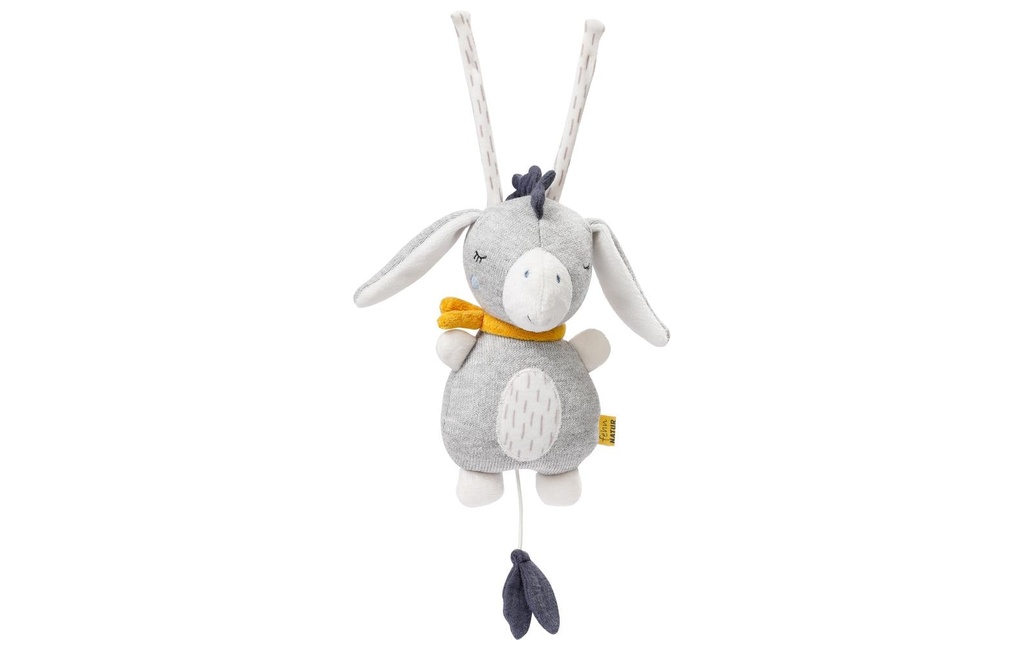 fehn Peluche musicale Mini nature L'âne