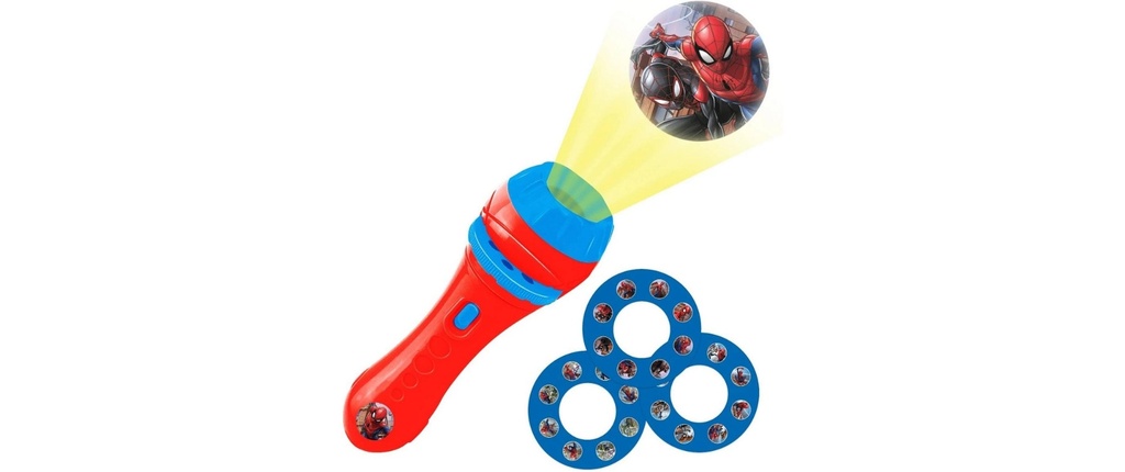 Lexibook Projecteur d'images Spiderman Rouge