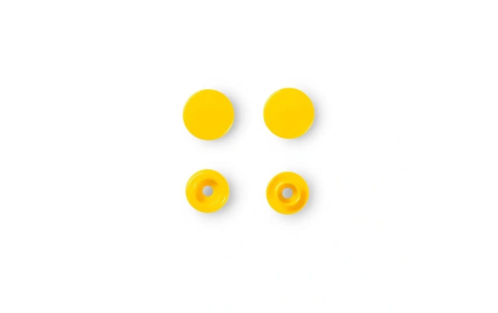 Prym Boutons poussoirs Boutons de couleur Gris, Ø 12,4 mm, 30 pièces