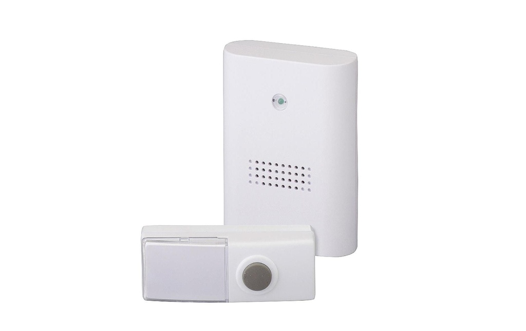 Heidemann Carillon de porte HX Plug-in Set 82 dB, 100 m, Blanc