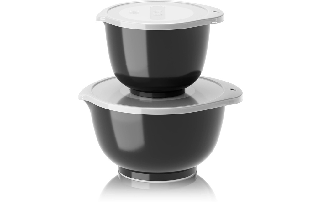Rosti Kits de bol mélangeur New Margrethe 1.5 l/3 l, Noir