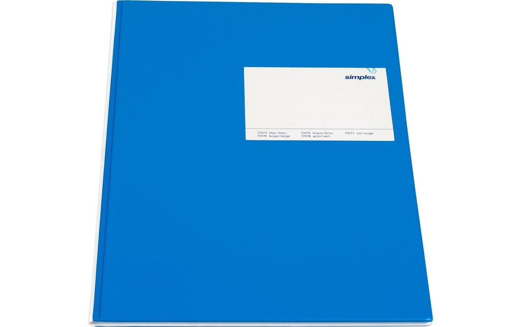 Simplex Cahier autocopiant 120 feuilles, livre de comptes