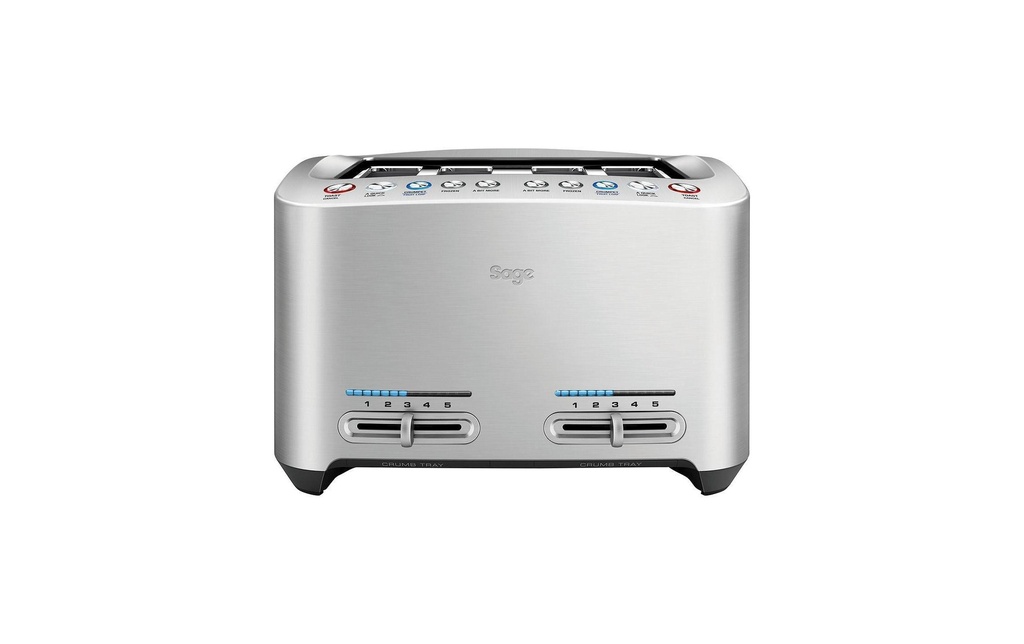 Sage Grille-pain The Smart Toast Argenté