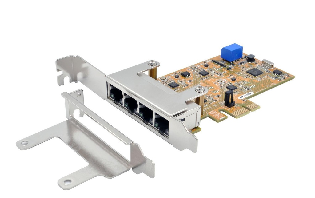 Exsys Carte réseau EX-6084 PCIe