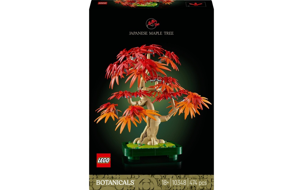 LEGO® Icons Botanicals Erable rouge japonais Bonsaï 10348