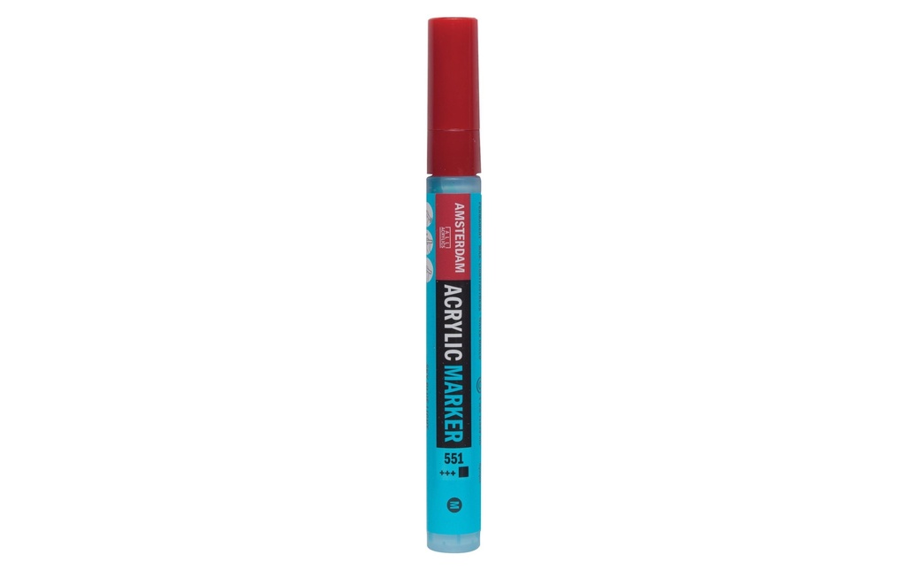 Amsterdam Marqueur acrylique M 551 Bleu ciel Couvrant