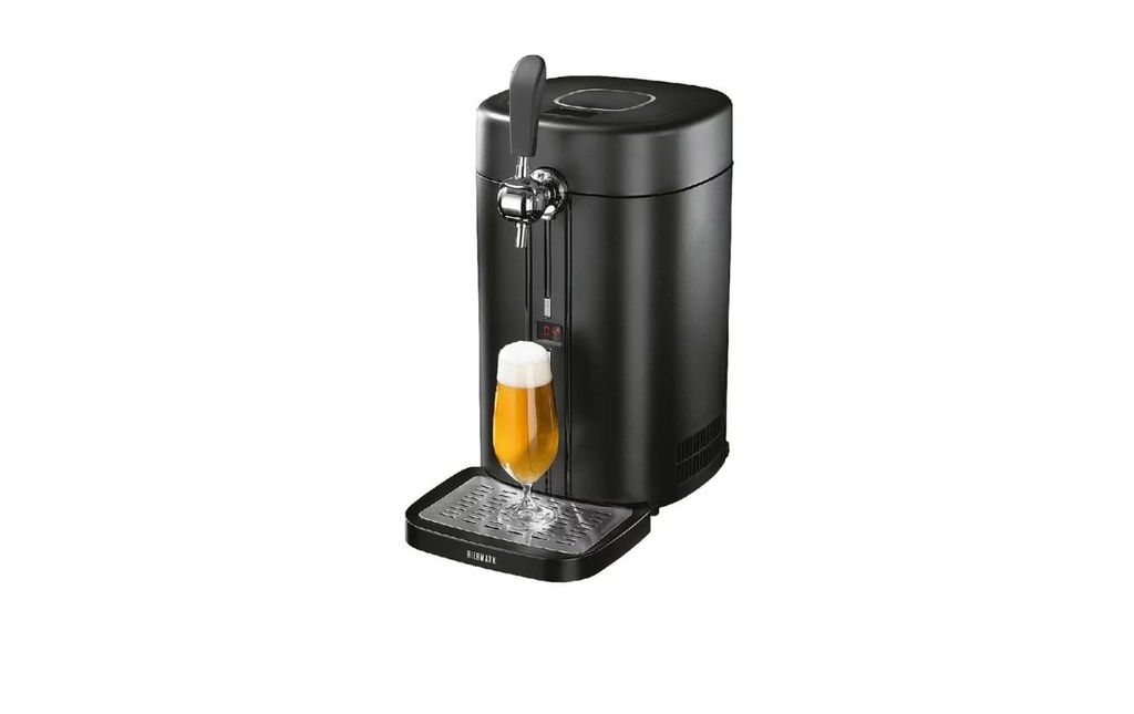 BIERmaxx Tireuse à bière avec capsule CO2 Noir