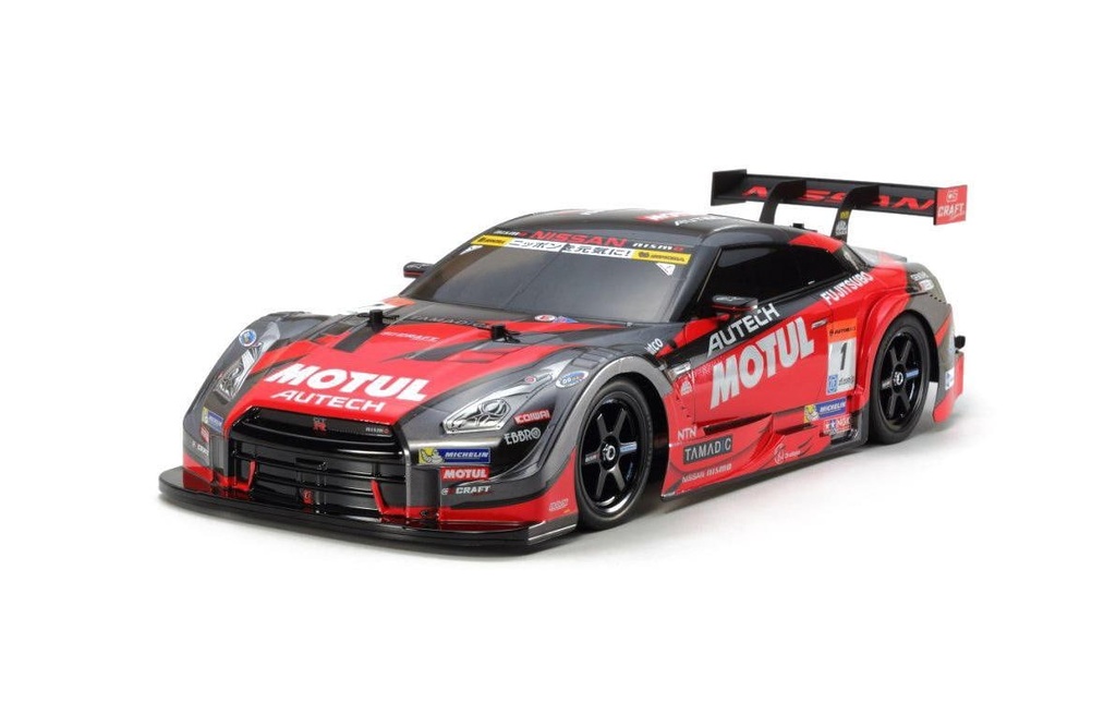 Tamiya Voiture de tourisme Nismo Motul Autech GT-R, TT-02 1:10, kit de construction