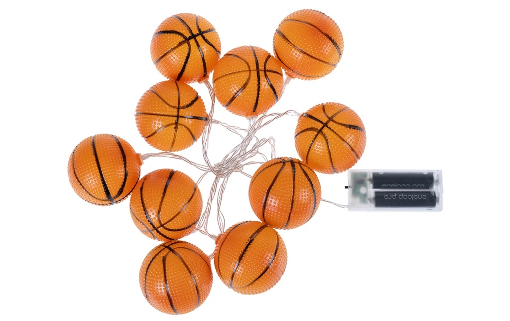COCON Guirlande lumineuse Basket-ball, 165 cm