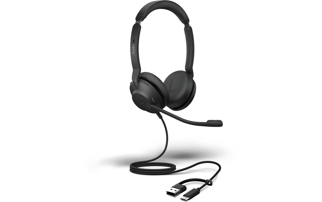 Jabra Casque avec micro Evolve2 30 SE Stereo MS USB C/A