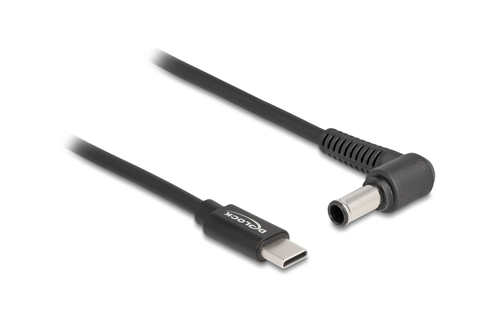 Delock Câble de chargement USB-C vers connecteur Sony 6.0 x 4.3 mm 1.5 m