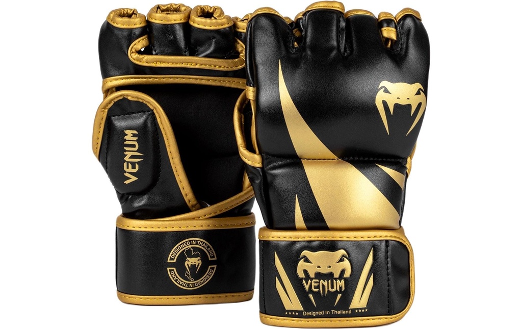 Venum Challenger 2.0 MMA Gloves Noir/Or, M