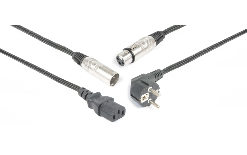 PD Connex CX02-15 XLR 3 pôles, femelle - XLR 3 pôles, mâle 15 m