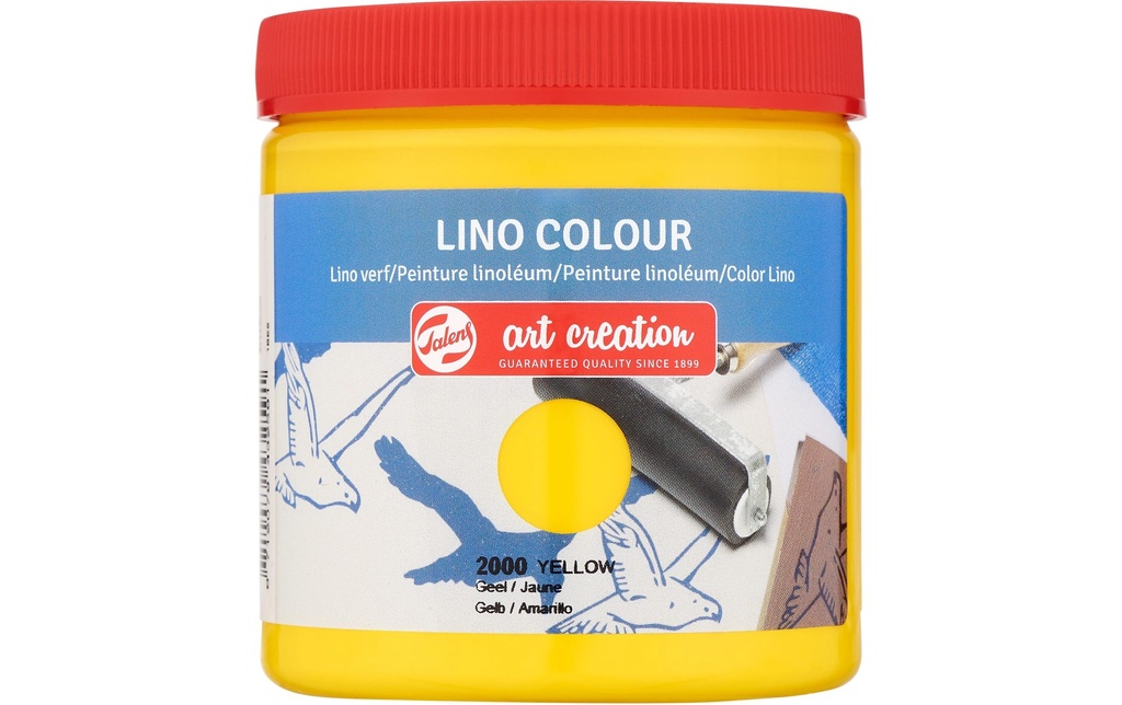 Talens Encre pour linogravure 250 ml, Jaune