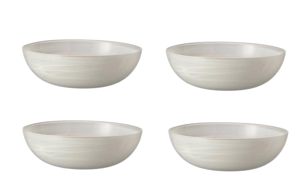 LEONARDO Coupe Albastro 28 cm, 4 Pièce/s, Blanc