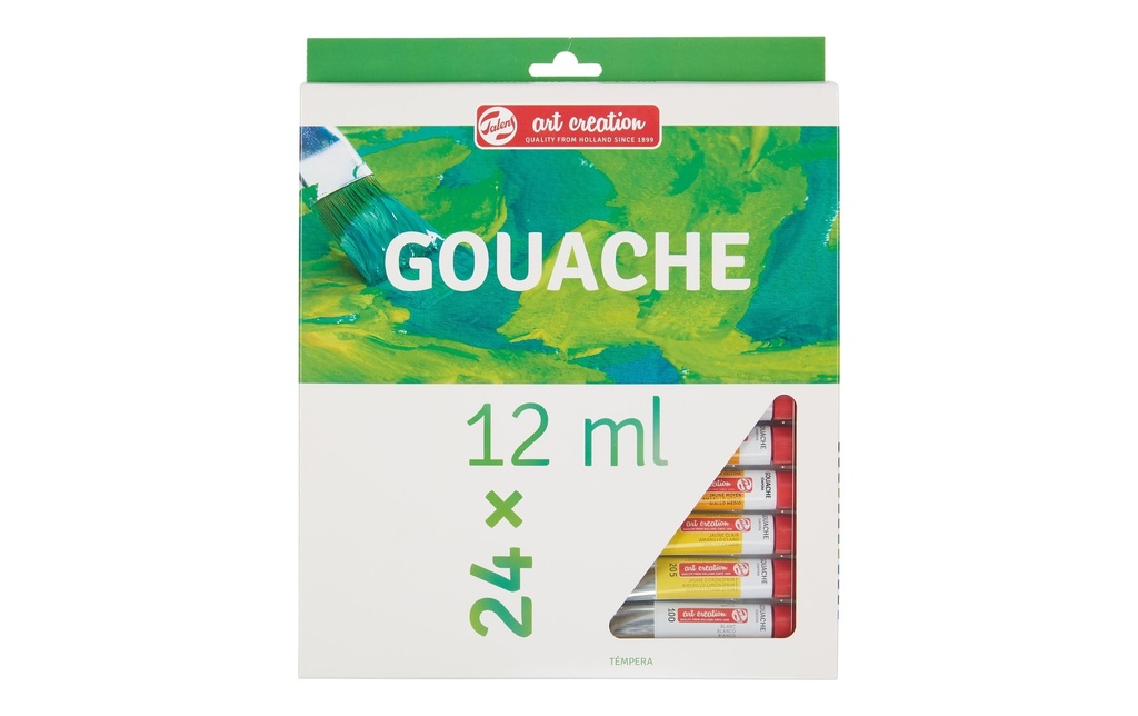 Talens Peinture pour affiche Gouache  ensemble de 24