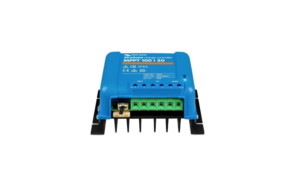 Victron Contrôleur de charge solaire BlueSolar MPPT 100/20, 12/24/48 V 20A