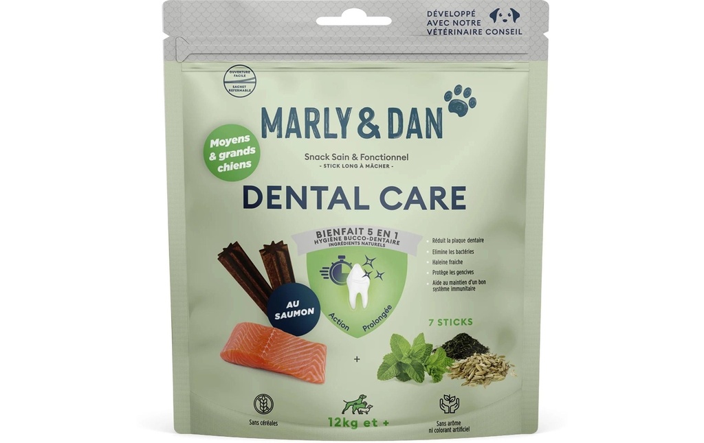 Marly & Dan Friandise Soins dentaires M, 140 g