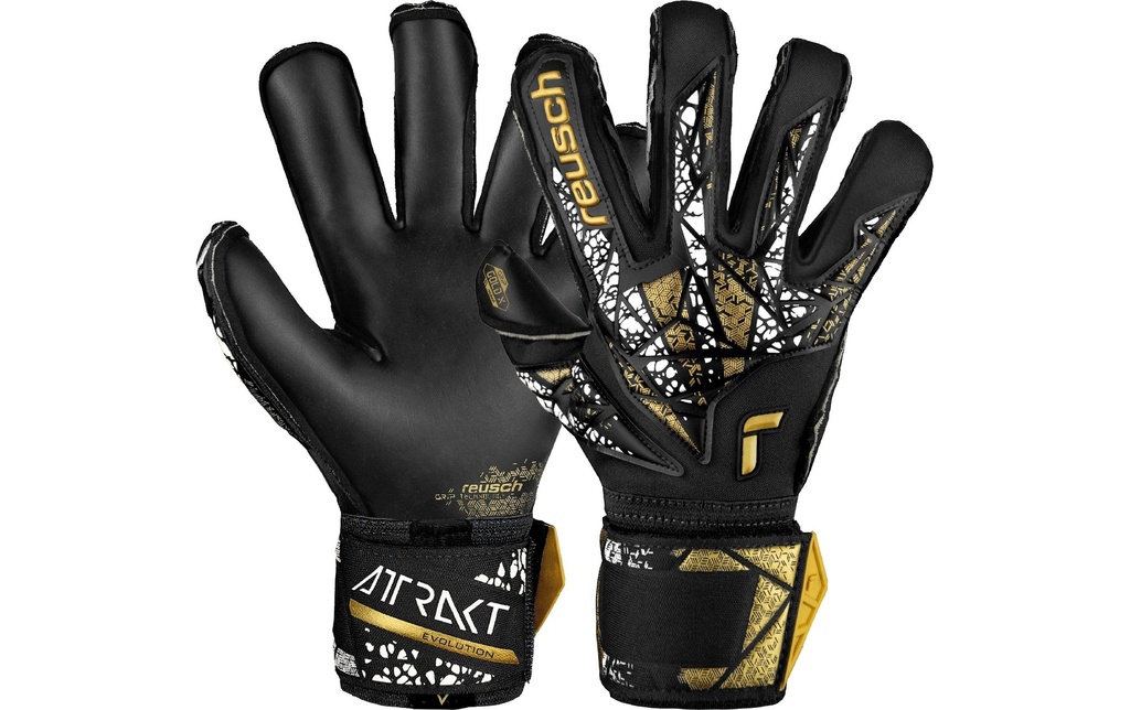 reusch Attrakt Gold X Evolution Cut Finger Support Taille: 8