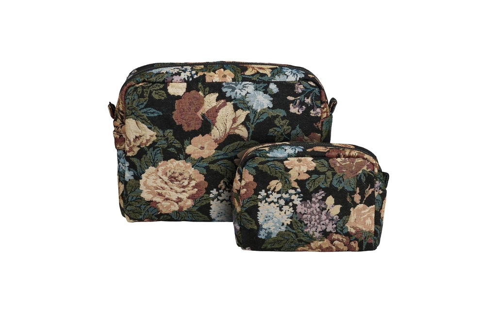 House Nordic Trousse de toilette Sacs de toilette Zoe Lot de 2