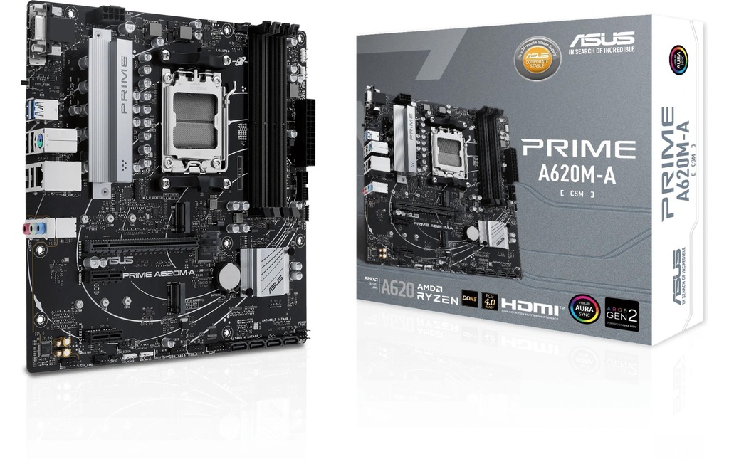 ASUS Carte mère PRIME A620AM-A-CSM