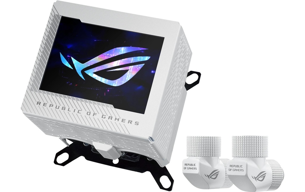 ASUS ROG Refroidissement à eau ROG Ryujin III WB LCD Édition blanche