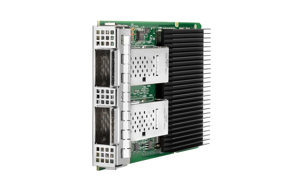 HPE Carte réseau QSFP28 P22767-B21 Intel E810‑CQDA2 OCP3