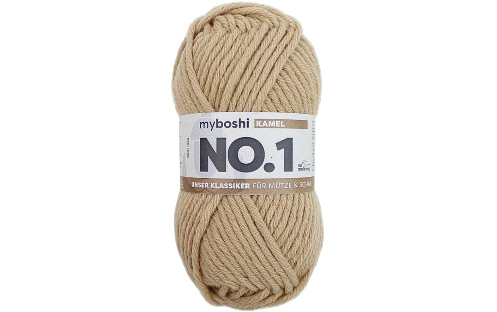 myBoshi Laine N°1 Chameau 50 g, 55 m