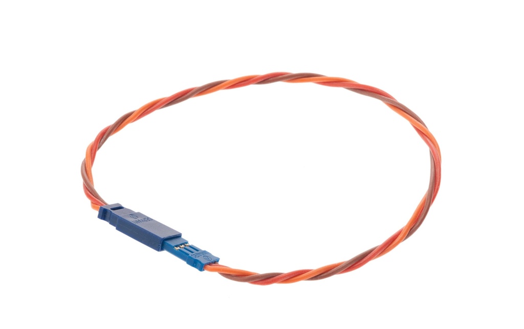 Muldental Câble de servo torsadé 75 cm Connecteur JR zu Prise JR
