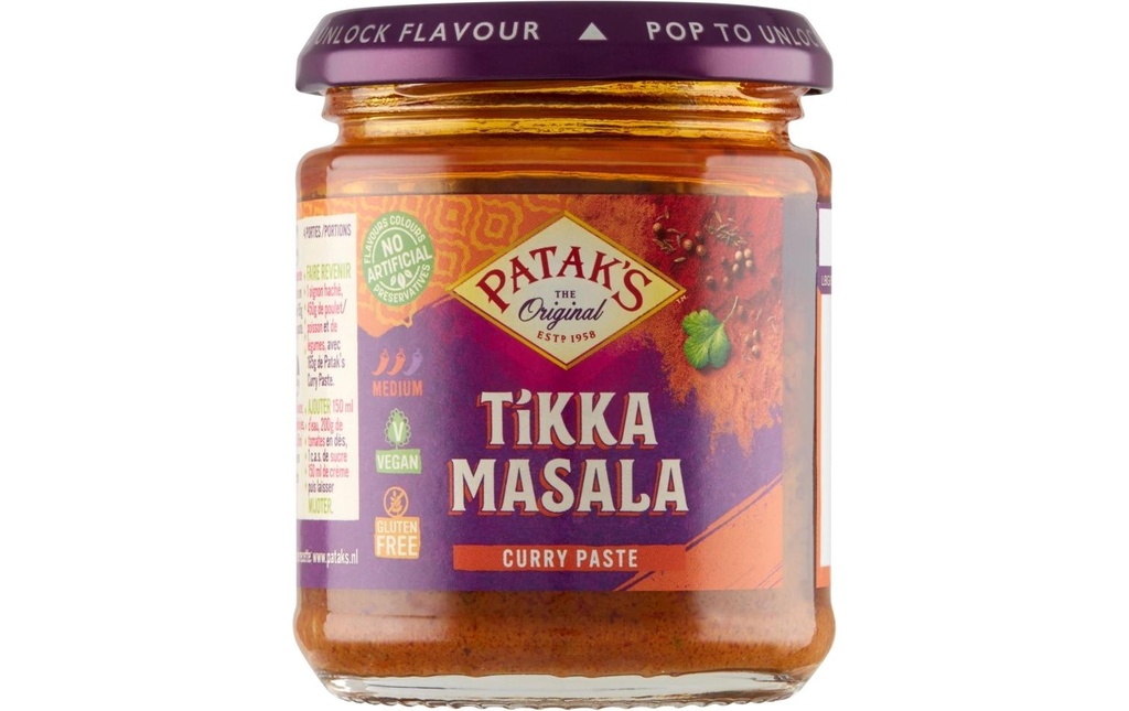 Pataks Pâte Tikka Masala 165 g