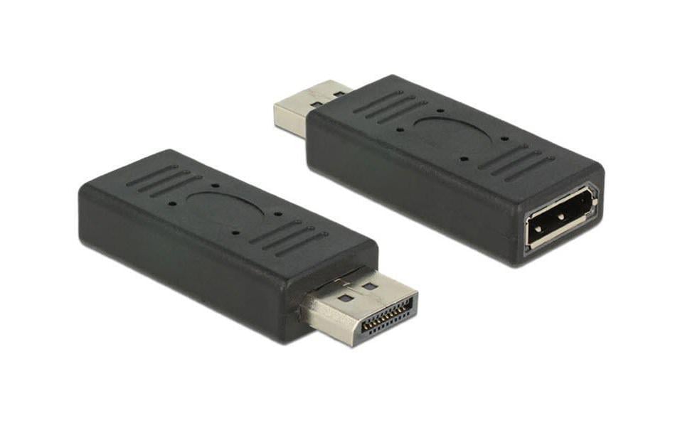 Delock Adaptateur Displayport, (f-m) couvercle du port