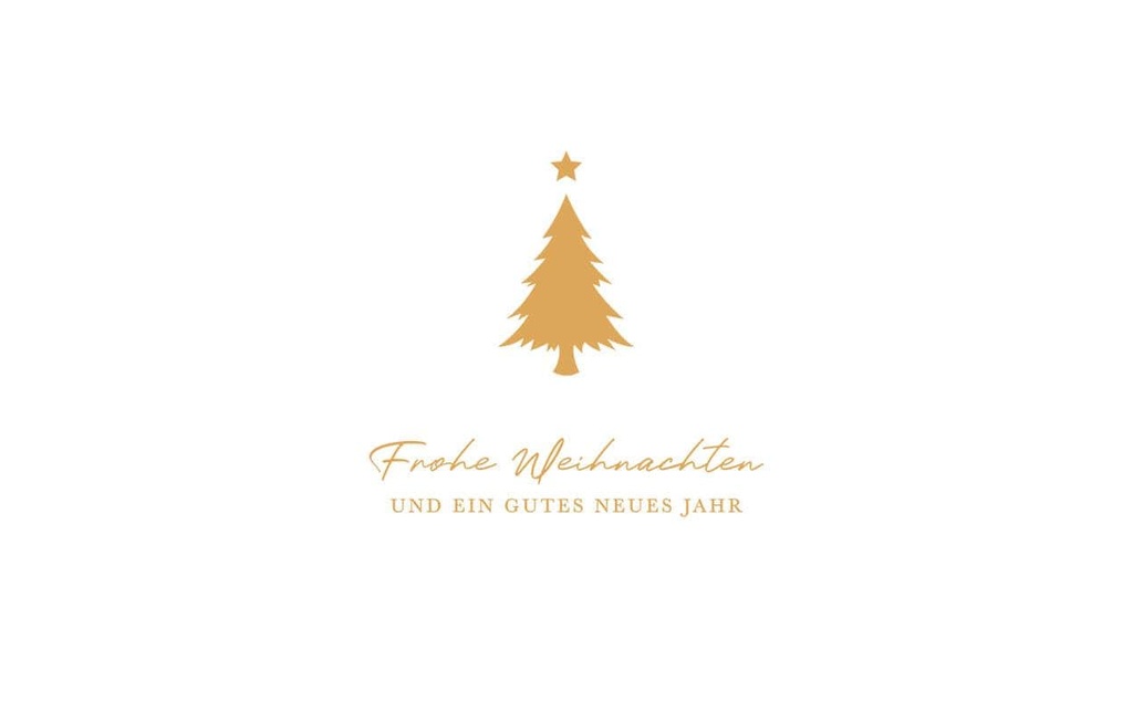 ABC Set de cartes de Noël A6, 6 pièces