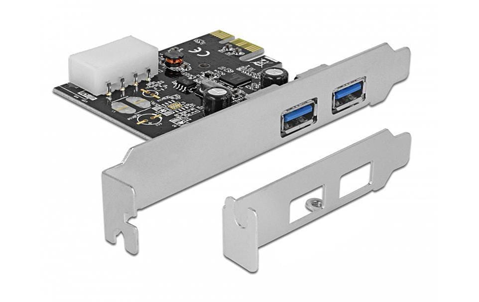 Delock Carte PCI Express USB 3.0 Typ-A + LowProfile