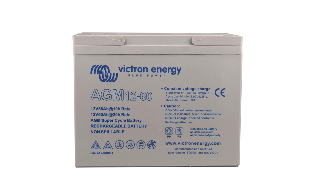 Victron Batterie Energy AGM Super Cycle 12 V/60Ah