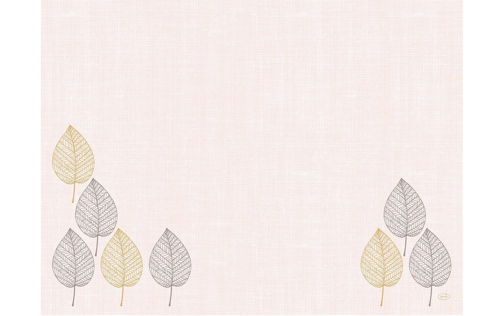 Duni Set de table Aspen 100 pièces, 30 cm x 40 cm, Blanc