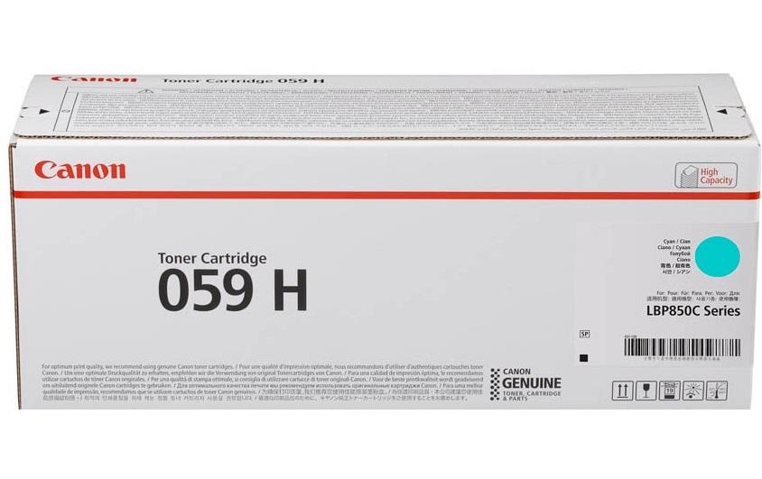 Canon Toner 059 H Cyan