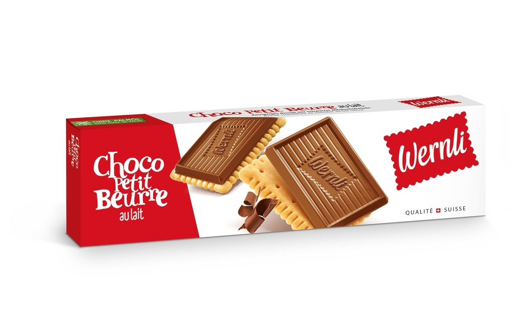 Wernli Petits gâteaux Choco Petit Beurre au lait 125 g