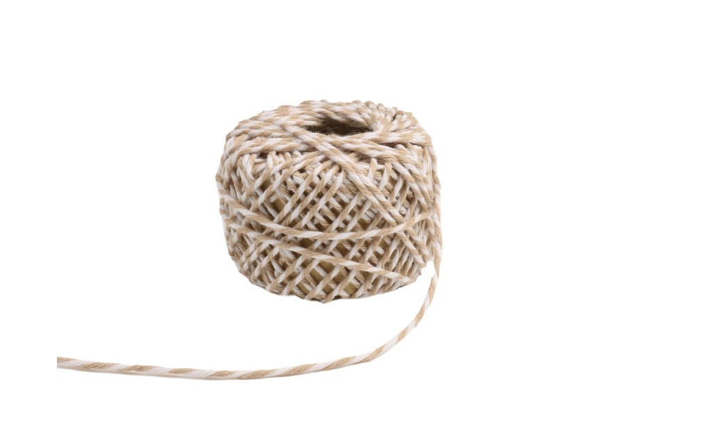 Pattberg Cordon Ø 2 mm x 15 m, blanc naturel