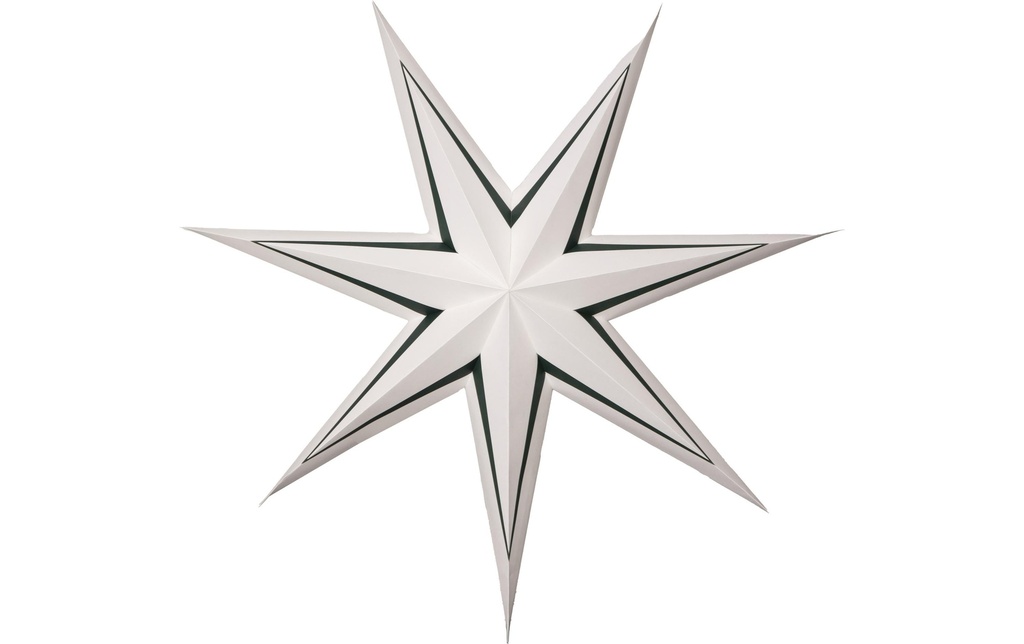 Star Trading Stella Paper Star Stripe, Intérieur, Blanc