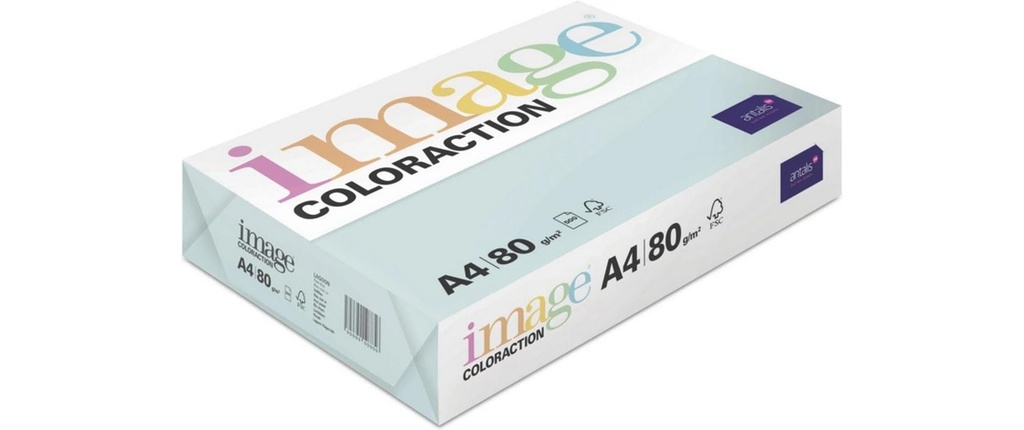 Image Papier pour photocopie Image Coloraction 80 g/m² A4, bleu clair