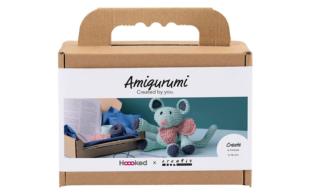 Creativ Company Kits de bricolage Amigurumi, souris