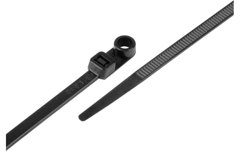 STEFFEN Serre-câble avec trou de vis 100 pcs 300 mm x 4.8 mm