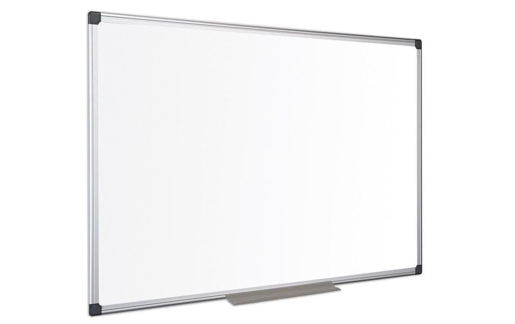 Bi-Office Tableau blanc magnétique 120 cm x 180 cm, Blanc